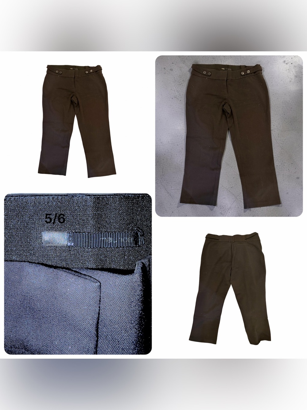 Women’s Black Capris